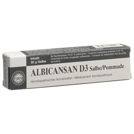 Albicansan Ointment D 3 Tb 30 g - PrimeCare Global