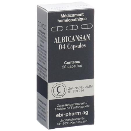 Albicansan Kaps D 4 20 pcs - PrimeCare Global