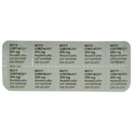 MST Continus Ret Tabl 200 mg 30 pcs - PrimeCare Global
