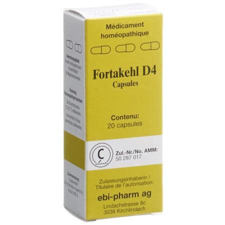 Fortakehl Kaps D 4 trituratio 20 pcs - PrimeCare Global