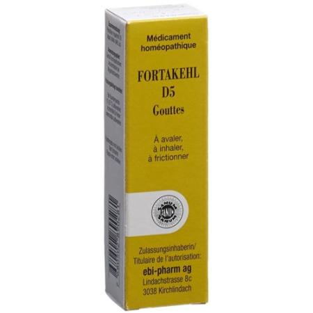 Fortakehl Drops D 5 dilutio Fl 10 ml - PrimeCare Global