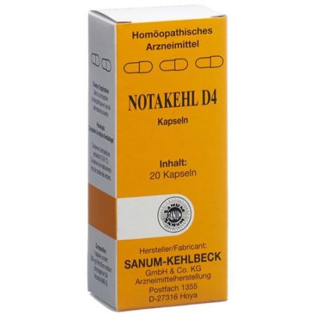 Notakehl Kaps D 4 20 pcs - PrimeCare Global