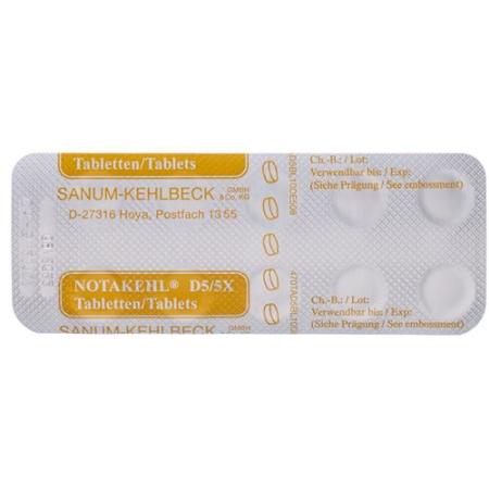 Notakehl Tabl D 5 20 pcs - PrimeCare Global