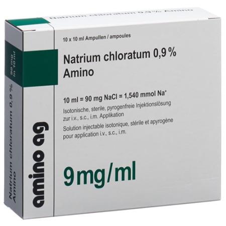 Nacl Amino 0.9% 10 Ampullen 10 ml - PrimeCare Global