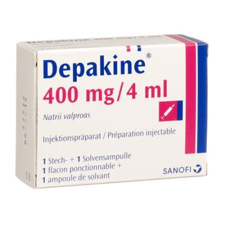 Depakine dry sub 400 mg with solvent 4 ml perf - PrimeCare Global