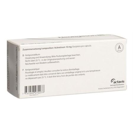 Neotigason Kaps 10 mg 100 pcs - PrimeCare Global