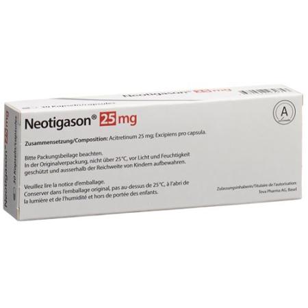 Neotigason Kaps 25 mg 30 pcs - PrimeCare Global