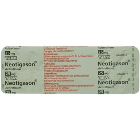 Neotigason Kaps 25 mg 100 pcs - PrimeCare Global