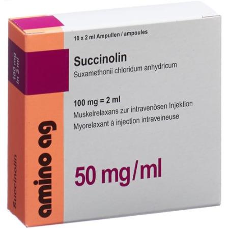 Succinoline Inj Loes 100mg/2ml 10amp 2ml - PrimeCare Global
