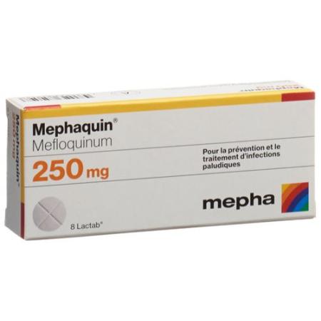 Mephaquin Lactab 250 mg 8 pcs - PrimeCare Global