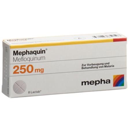 Mephaquin Lactab 250 mg 8 pcs - PrimeCare Global