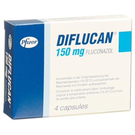 Diflucan caps 150 mg 4 pcs - PrimeCare Global