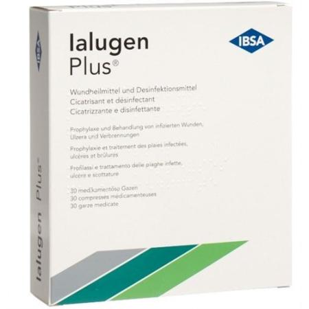 Ialugen Plus medical gauze 10x10cm 30 pcs - PrimeCare Global