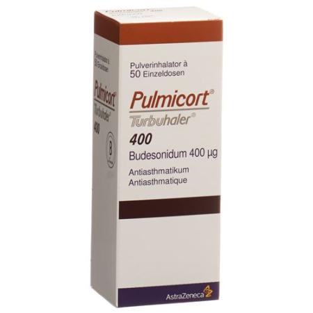 Pulmicort 400 Turbuhaler Inh Plv 400 mcg 50 Dos - PrimeCare Global