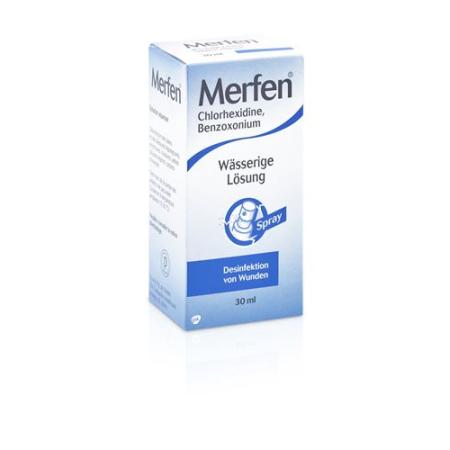 Merfen aqueous solution colorless spray 30 ml - PrimeCare Global