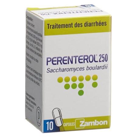 Perenterol Kaps 250 mg 10 pcs - PrimeCare Global