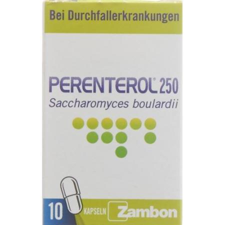 Perenterol Kaps 250 mg 10 pcs - PrimeCare Global