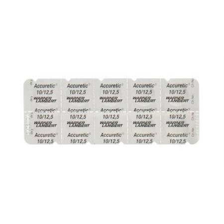 Accuretic Filmtablet 10/12.5mg 100 pcs - PrimeCare Global