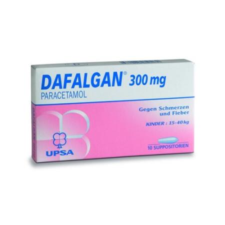 Dafalgan Supp 300 mg 10 pcs - PrimeCare Global