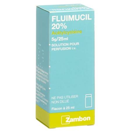 Fluimucil 20% Inf Los 5 mg/25 ml perf 25 ml - PrimeCare Global