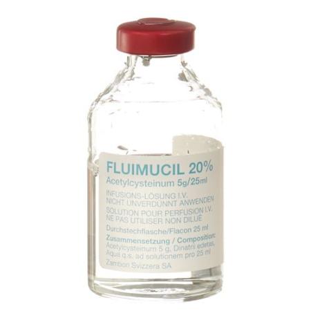 Fluimucil 20% Inf Los 5 mg/25 ml perf 25 ml - PrimeCare Global