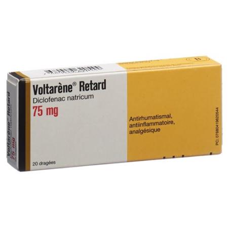 Voltaren Retard Ret Drag 75 mg 100 pcs - PrimeCare Global