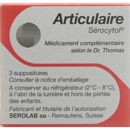 Serocytol Articulaire 9 Zaepfchen - PrimeCare Global