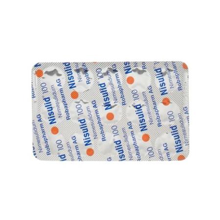 Nisulid Tabl 100 mg 30 pcs - PrimeCare Global