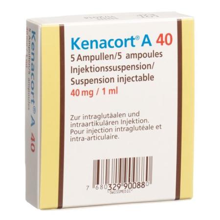 Kenacort-A 40 Inj Susp 40mg/ml 5amp 1ml - PrimeCare Global
