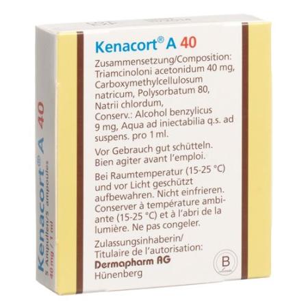 Kenacort-A 40 Inj Susp 40mg/ml 5amp 1ml - PrimeCare Global