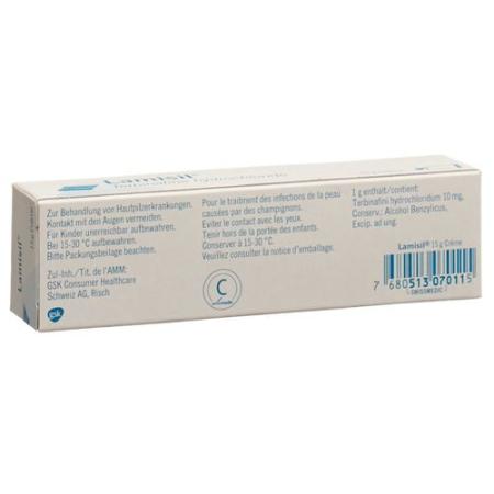Lamisil Cream 1% tube 15g - PrimeCare Global