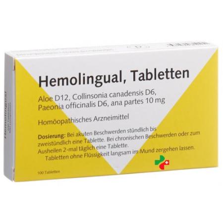 Hemolingual 100 tablets - PrimeCare Global
