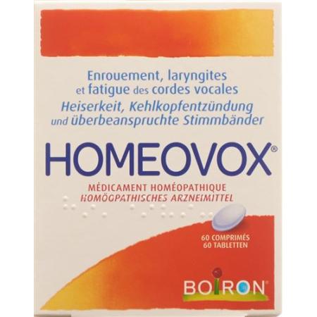Homeovox tablets 60 pcs - PrimeCare Global