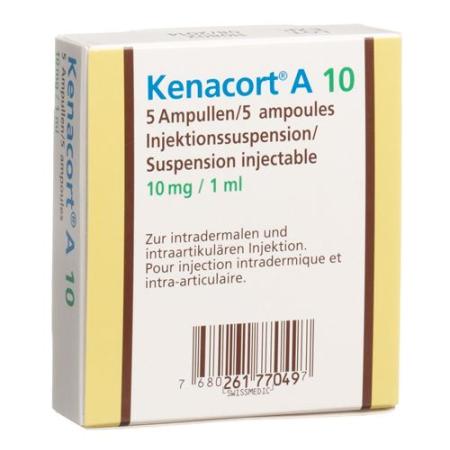 Kenacort-A 10 Inj Susp 10mg/ml 5amp 1ml - PrimeCare Global