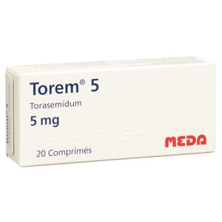 Torem Tabl 5 mg 20 pcs - PrimeCare Global