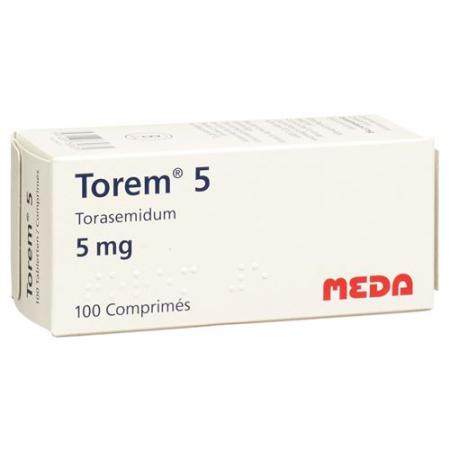 Torem Tabl 5 mg 100 pcs - PrimeCare Global