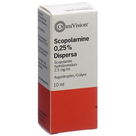 Scopolamine Dispersa Gtt Opht 0.25% Dropper Bottle 10ml - PrimeCare Global