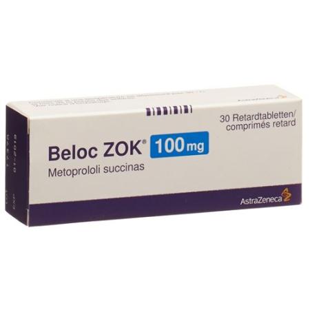 Beloc Zok Ret Tabl 100 mg 30 pcs - PrimeCare Global