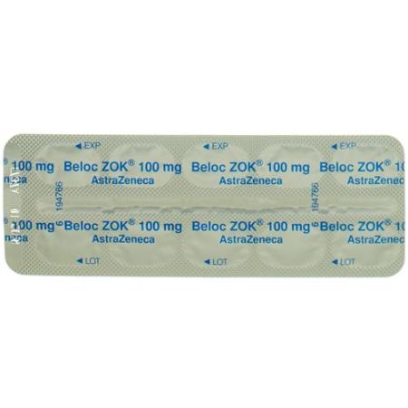 Beloc Zok Ret Tabl 100 mg 30 pcs - PrimeCare Global