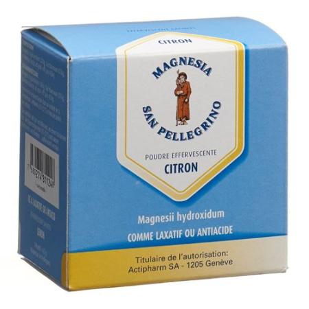 Magnesia San Pellegrino Effervescent Plv lemon 25 bags 4.5 g - PrimeCare Global