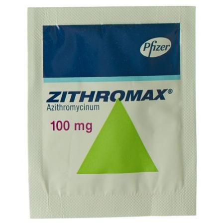 Zithromax Gran 100 mg Btl 3 pcs - PrimeCare Global