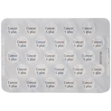 Concor 5 plus lacquer tabl 5/12.5 mg 100 pcs - PrimeCare Global