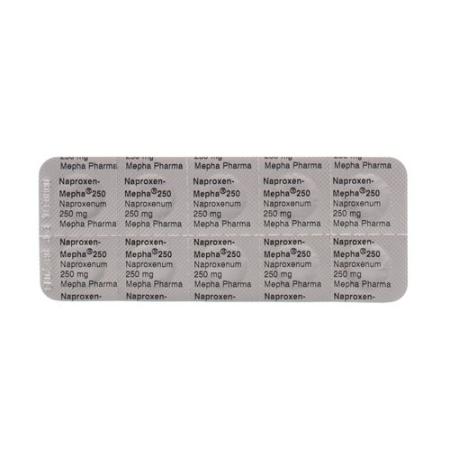 Naproxen-Mepha Lactab 250 mg 20 pcs - PrimeCare Global