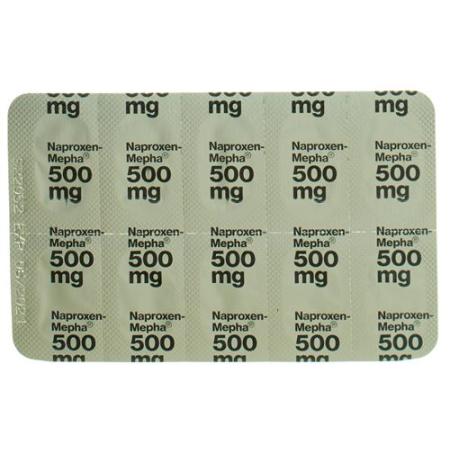 Naproxen-Mepha Lactab 500 mg 50 pcs - PrimeCare Global