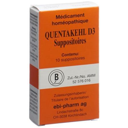 Quentakehl Supp D 3 10 pcs - PrimeCare Global
