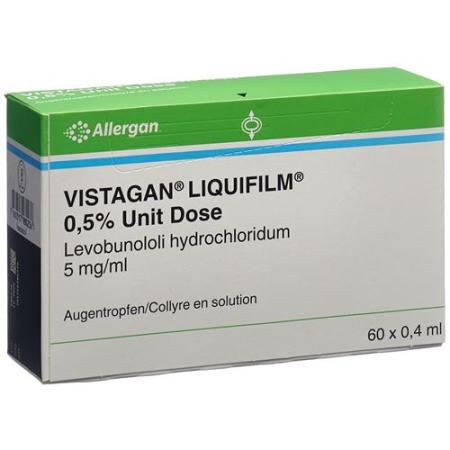 Vistagan Liquifilm Unit Dose Gtt Opht 0.5% 60 Monodos 0.4ml - PrimeCare Global
