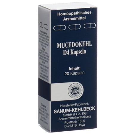 Mucedokehl Kaps D 4 20 pcs - PrimeCare Global