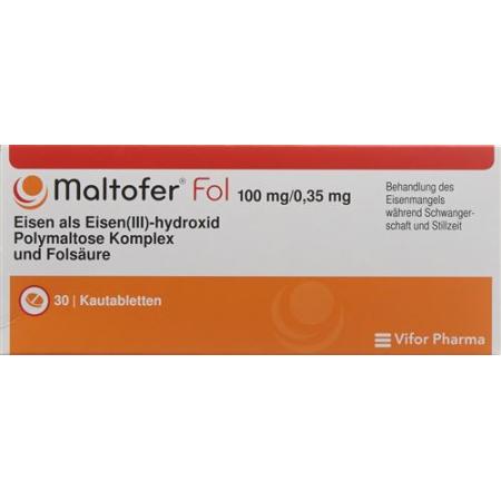 Maltofer Fol chewing tablets 30 pcs - PrimeCare Global