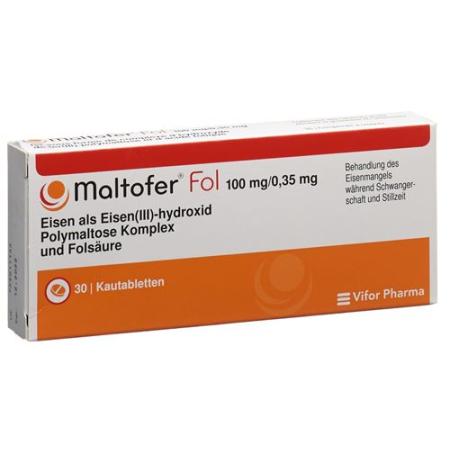 Maltofer Fol chewing tablets 30 pcs - PrimeCare Global