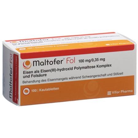 Maltofer Fol chewing tablets 100 pcs - PrimeCare Global